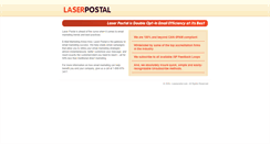 Desktop Screenshot of laserpostal.com